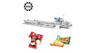 High speed full automatic foodstuff pillow bag packing packing machine line