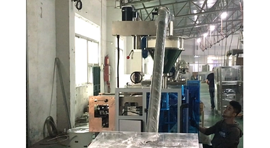 Screw flour packaging machine