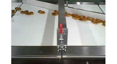 Abalone cakes automatic material line