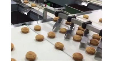 El kaydırılan ekmek paketleme üretim hattı