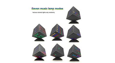LED مكعب مكبر