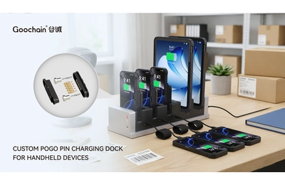 Custom Pogo Pin Charging Dock for Barcode Scanners, PDA Devices, Tablets and Smartphones