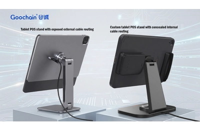 Das Kabelmanagement ist Teil des POS-Hardwaredesigns
