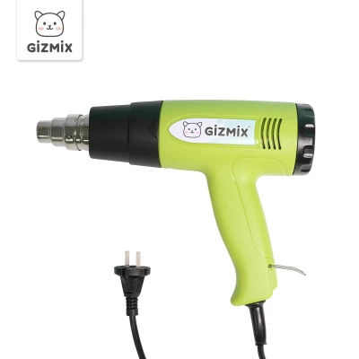 Gizmix warmteblazerpistool voor sublimatie BLANKS & Shrink Wrap Film (110V)