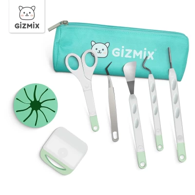 Gizmix (6pcs) Premium Craft Vinyl Weeding Tools Set & Wheeding Scrap Collector voor Silhouette Cameos & Cricut