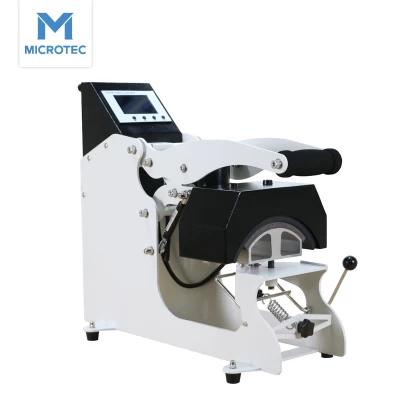 HPN-200 Auto Open Cap Heat Press with 15x15cm Flat Press
