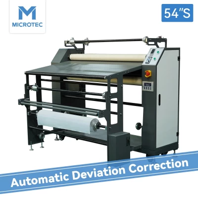 MTX-54S Multifunctional Oil Heating Rotary Thermal Transfer Machine with Automatic Tracking System 137cm