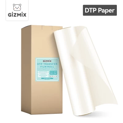 Gizmix Ecodirect DTP 용지 - 지속 가능한 DTF 필름 대안