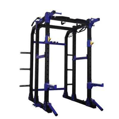 Estante de sentadillas de entrenamiento físico para gimnasio, estante de potencia comercial