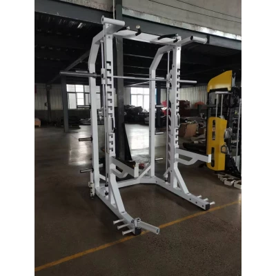 Commercial multifunctional fitness equipment weightlifting bench press barbell gantry