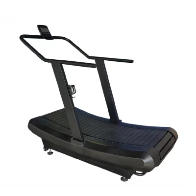 China manufacturer manul curved treadmill air runner with adjust resistance