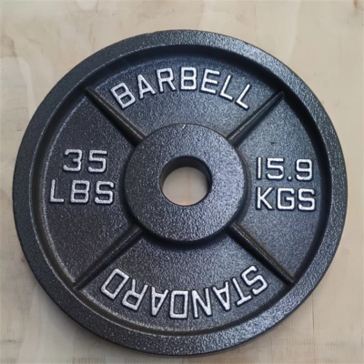 Cast iron weight plates factory directly sale from China
