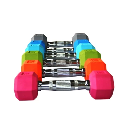 Κίνα Fitness χρώμα ζεύγη fo καουτσούκ Hex αλτήρων Set χονδρέμπορος