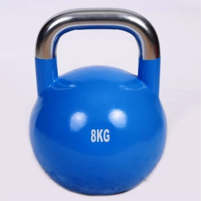 Ανταγωνισμός kettlebell προσαρμοσμένο λογότυπο χάλυβα χάλυβα διαγωνισμός kettlebell