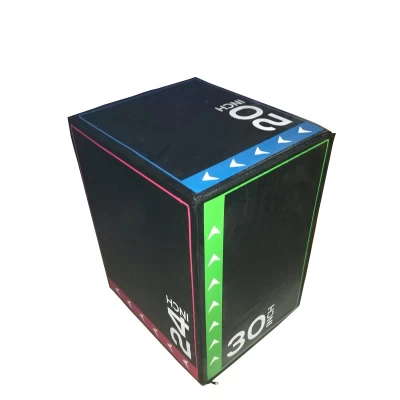 Fitness equipment soft jump box 3 in 1 plyo box