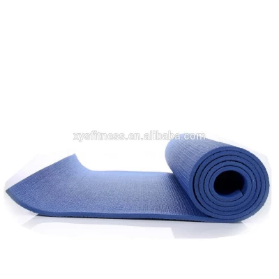 Single color organic yoga mat and bag set
