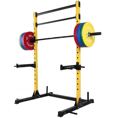 Wellshow Sport Pull Up Bar Dip Stands Station Bar Estante en cuclillas