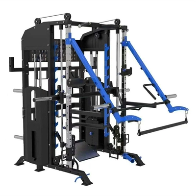 معدات اللياقة البدنية Multi Gym Smith Machine القرفصاء نصف طاقة رف