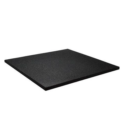 Hochwertiger schwarzer dünner EPDM-Slip-Fitness-Fitnessmatte für Stoßdämpfung und Schalldämmung