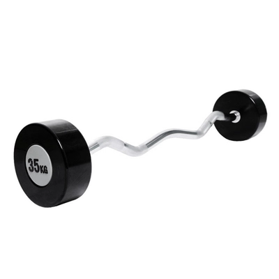 Barre et poids mis PU matériel fixe Barbell Set Chine fournisseur