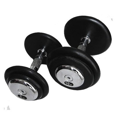 China Fitness verstelbare halter met Chrome Caps leverancier