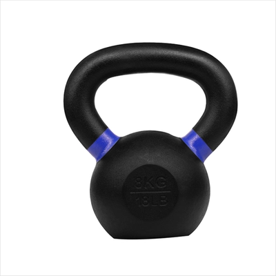 Powder coated kettlebell workout training kettlebell
