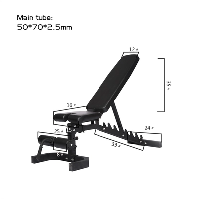 Banc d'haltères fabricant équipement de fitness à domicile banc de musculation réglable