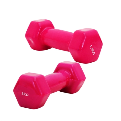 Colors Plastic Hexagonal Dumbbell Te koop