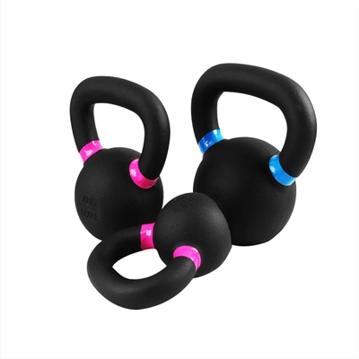 Factory China supplier kettlebell cast iron powder coated kettlebell