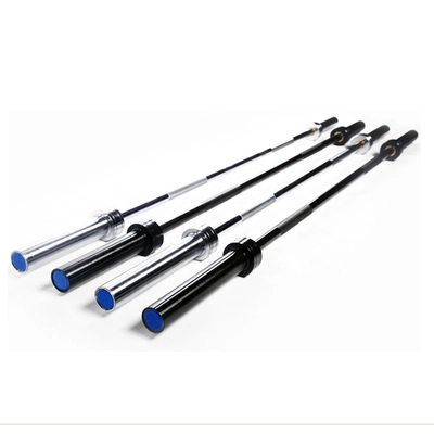 Fitness 20kg Black Zinc Weightlifting  Barbell Bar