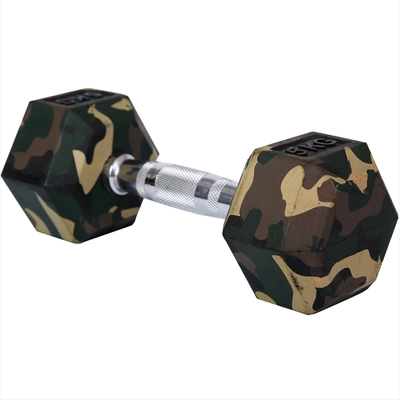 Rubberen hex halters met camouflagekleur