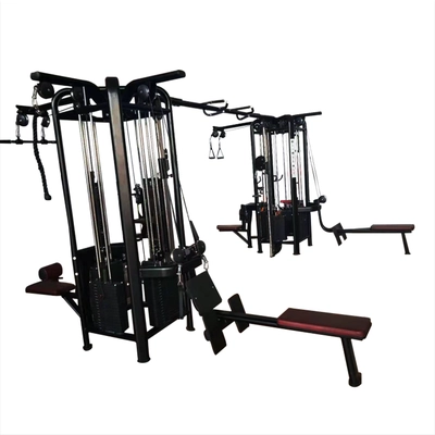 Professional multi Jungle 8 stations gym machine supplier fitness equipment supplier from Chinese manufacturer