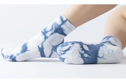 Tie-Dye Yoga Socks Draw Retail Interest as Athleisure Trends Evolve
