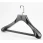 China MSW-002 luxury high end wooden clothes hanger men suits hanger with bar manufacturer