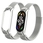 China CBXM7-06 Mesh Magnetic Stainless Steel Milanese Strap For Xiaomi Mi Band 7 Smart Watch manufacturer