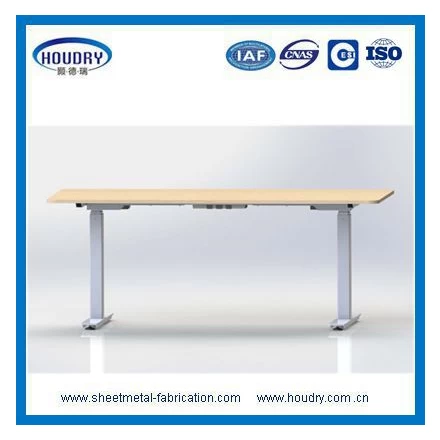 porcelana China best quality adjustable standing computer desk fabricante