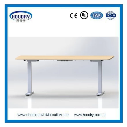 中国 Customized 2-legs electric height adjustable desk from furniture benefits of a standing desk メーカー
