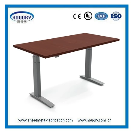 China Electric motorized height adjustable executive office variable height desk manufacturer