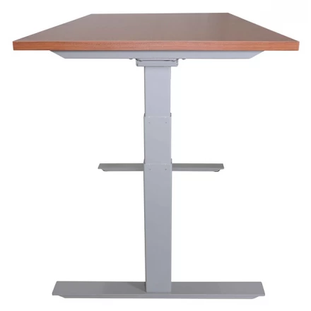 Çin Adjustable Height Standing Desk with Electric Push Button Black Base, 24‘’-50‘’Height Range üretici firma