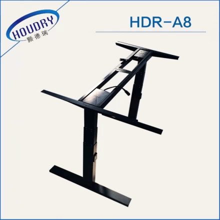 China Sentar-stand elétrico altura ajustável mesas de pé única fabricante