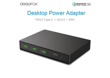 Ciabatta Usb Stazione Di Ricarica Rapida USB 8 Porte 520W - Con Display, Tecnologia GaN III, 4 USB-C PD E 4 USB-A QC Caricatore Rapido 8 Porte 520W