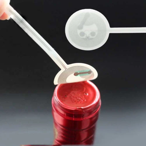 Etiqueta NFC personalizada à prova de adulteração Atacado RFID Anti-Falsificação Etiqueta para Gerenciamento de Garrafas