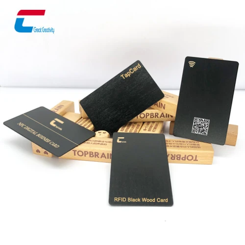 Μόδα RFID Bamboo Blank Wood Card NFC Wood Card Χονδρική