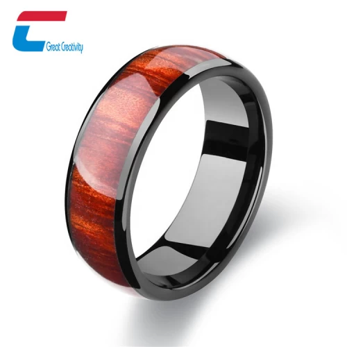 Hot Sale Custom NFC Ceramic Ring RFID Smart Payment Ring Wholesale