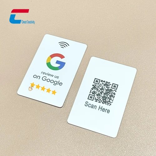 Boost Your Business with NFC Google Review Cards Effortless Feedback Collection!
