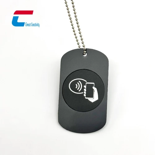 NFCメタルネックレスカスタム卸売OEMメーカーバルク注文