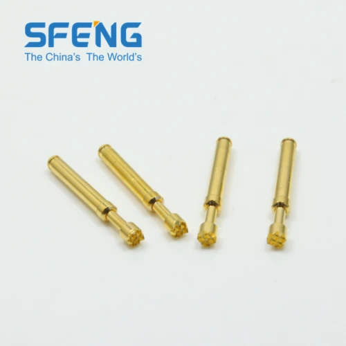 テストツール用の金メッキスプリングテストプローブPCBピン長さ24.7mm