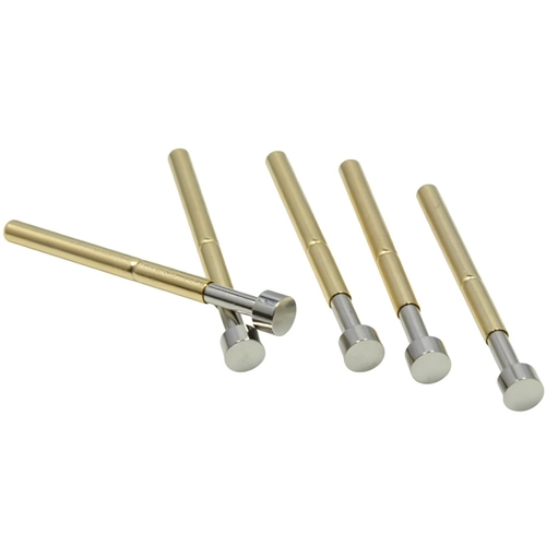 China Spring Loaded PCB Test Probe Gold Plated Multiple Tips Contact Probe Pin manufacturer