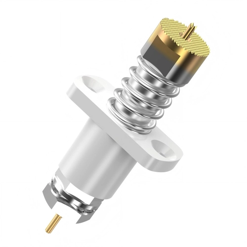 China Hot Sale 30A huidige veerbelaste Pogo-pin voor celvorming fabrikant