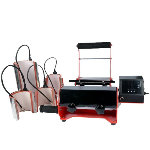 4 in 1 Tumbler heat press is a versatile and automated heat transfer